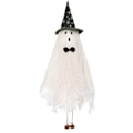 Miniatyrbillede 1 af 5: 3 Pak Spooky Hængende Halloween Spøgelser med Heksehat Sød Spooky Spøgelses Hængende Spøgelses Halloween Dekorationer