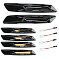 Pikkukuva 3 / 5: 2 kpl Cat Turn Signal Light Led Car Dynamic Side Marker Blinker Light Signal Lamp For- E60 E61 E81 E