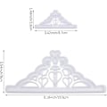 Miniatyrbilde 2 av 5: 4 stk Krone Kakeformer Sett Tiara Fondant Kutter Krone Og Prinsesse Krone Form