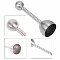 Miniatyrbilde 2 av 5: Egg Cracker Topper Cutter for Soft Boiled Eggs Stainless Steel Shell Remover Separator Kitchen Tool