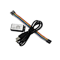 Miniatyrbilde 2 av 5: Testkrokodil Klemme Logisk Analysator Testmappe Til Jumper Wire Kabel Til Usb 24m 8ch