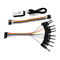Miniatyrbilde 1 av 5: Testkrokodil Klemme Logisk Analysator Testmappe Til Jumper Wire Kabel Til Usb 24m 8ch