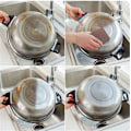 Pikkukuva 4 / 5: Karborundisieni Nano Emery -sienet Pot Clean Brush Rust Eraser Grit -hankauslaput Pot Cleaning Pads -laput karborundilla nopeasti