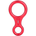 Miniatyrbillede 3 af 4: 8 Ring Descender, 35kn Herringbone Descender, 8 Ring Rappel Loop Klatring Redningsudstyr, Herringbone Night