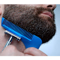 Miniatyrbild 2 av 5: 2PCS Styling Trimming Shaping Template Guide Grooming Comb Brush，7 verktyg i 1 Professionellt skäggformningsverktyg för perfekta linjer