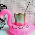Miniatyrbild 3 av 4: 8pack uppblåsbara flytande dryckeshållare, dryck flyter uppblåsbara koppunderlägg för poolparty-hao