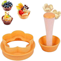 Miniatyrbillede 4 af 5: Kagedej Tamper Kit, Tart Tamper Sæt Tart Pan Træforme Ægge Tærter Tamper Kageværktøjer Dobbeltsidet Tart Tamper