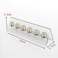 Miniatyrbilde 2 av 4: 6-roms Klar Akryl Minnemynt Display Stativ Holder For Samler -t