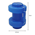 Miniatyrbillede 3 af 4: 8 stk. trampolin stang endestykker til trampolin stænger 25mm, sikkerhedsnet reservedele