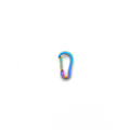 Miniatyrbilde 1 av 5: Mini Karabiner, Titanlegering Liten Karabiner Nøkkelring Klatreklips Snap for Camping Fotturer Fiske Reise Utendørs
