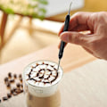 Miniatyrbillede 2 af 5: 1 stk. rustfrit stål kaffekunstpen, Latte Art Pen nål, 14 cm