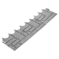Miniatyrbillede 6 af 7: 6 stk. Have Simuleret Mursten Cement Hegn Stenform Beton