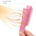 Miniatyrbillede 4 af 5: 6 stk. Fluffy hårklemme Hårrod krølle DIY Hårstyling klemme Styling værktøj pink