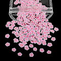 Miniatyrbillede 1 af 5: 1 pakke blød ler farverig blandet blomst fyldstof til diy uv epoxy harpiks skimmel fyldstoffer smykker fremstilling diy neglekunst dekorationer