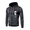 Miniatyrbild 1 av 7: Vinterträningsset för män - Hoodie & Joggers Gym Sportkläder (Fuchsia) Fuchsia S