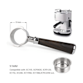 Pikkukuva 2 / 5: 51mm Portafilter Ecp3420/ec155/bco430/ec260:lle, 51mm Pohjaton Portafilter 2 Korvan Kahva