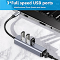 Pikkukuva 4 / 5: Usb C - Ethernet-sovitin, rj45 - Usb C 3/tyyppi-c gigabitin Ethernet-verkkoadapterille Pro