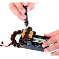 Miniatyrbillede 2 af 5: Håndboremaskine sæt inkluderer pinol håndboremaskine med miniature boremaskine mikro mini twist boremaskine og bordklemme til håndværk udskæring harpiks nøglering -z