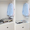 Miniatyrbillede 4 af 5: Ysdsy Songmics Vakuumposer, 15 stk., Opbevaringsposer, Kompressionsposer, Genanvendelige, F