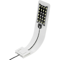 Miniatyrbillede 1 af 5: 10W Ultra Tynd Akvarium LED-Lys Ultra Lys Klip-på Belysning Lampe 24 LED'er Til Fiskekum -t