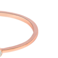 Miniatyrbild 7 av 7: Armband med fyrklöver i roséguldpläterad legering, lyckoarmband med 4 klöverblad i legering, accessoar 0.1