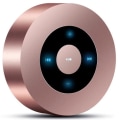 Pikkukuva 1 / 5: Langaton Bluetooth-kaiutin, pieni kannettava pyöreä kaiutin LED-valolla