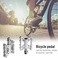 Miniatyrbillede 4 af 5: Cykelpedaler, 9/16 tommer cykelpedaler, skridsikre bearbejdede aluminiumslegering børnecykelplatform