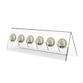 Miniatyrbillede 1 af 4: 6-slot gennemsigtig akryl møntdisplay stativholder til samlere -z