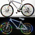 Miniatyrbillede 3 af 5: Cykel Reflekterende Stickers Cykling Fluorescerende Reflekterende Tape Mtb Cykel Klæbende Tape Sikkerhed Dekor Sticker Cykel Tilbehør