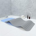 Miniatyrbillede 2 af 5: Rektangulær brusemåtte stort badeværelse skridsikker måtte husholdnings brusebad badeværelsesmåtte toilet gulvmåtte PVC fodmassage badekar måtte-8858cm