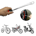 Miniatyrbild 2 av 5: Däckbyte Spak Verktyg Motorcykel Cykel Däckbyte Spak Fälgskydd Bil Slev Däck Kit
