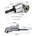 Miniatyrbillede 4 af 5: 1/4 tommer Hex Bit 105 Graders Vinkel Skruetrækker Bit Holder Adapter