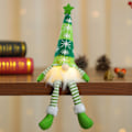 Miniatyrbillede 3 af 5: 3 Pak Nisser Julepynt Julemand Nisse Plys Elf Dukke Julepynt Ferie Indendørs Hjem Bordpynt Gaver