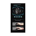 Miniatyrbilde 3 av 5: T-50 kablet vertikal RGB optisk spillmus med 9 knapper, vertikal ergonomisk mus egnet for datamaskiner