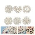 Miniatyrbillede 2 af 3: 6 stk. korssting tråd opbevaringsplader broderi garn arrangører diy arrangører