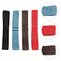 Miniatyrbillede 3 af 4: 6 stk. Bento Box-stropper, Elastiske frokostboksstropper i nylon, Elastiske frokostboksstropper