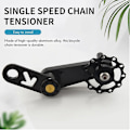 Miniatyrbillede 3 af 5: Folding Bike Chain Tensioner Lightweight Bicycle Guide Wheel Single Speed Rear Derailleur Chain Ten