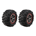 Miniatyrbillede 1 af 5: Til 1/10 9125 Rc Trucks Bil Dæk Hjul 25-zj02 Til Høj Hastighed 9125 Rc Biler S920 Rc Trucks (2 Stk)