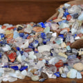 Miniatyrbillede 5 af 5: Naturlige Ædelstensperler Uregelmæssige Chips Stenperler Og Glasfrøperler Sæt