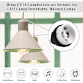 Miniatyrbild 5 av 5: 10 st Gu10 Standard glödlampsuttag Terminal Lamp Holder och Terminal Block/bridge