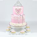Miniatyrbilde 5 av 5: 4 stk Krone Kakeformer Sett Tiara Fondant Kutter Krone Og Prinsesse Krone Form