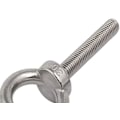 Miniatyrbillede 3 af 4: 4 stk. M10 304 Rustfrit Stål Øjenbolte, Hantråd Løfte Ring Øjenbolt