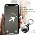 Miniatyrbillede 3 af 5: Læderetui til Apple Air Tag Tracker, 4 stk.