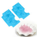 Miniatyrbild 3 av 3: 2 st Shark Fin Isbit Jellybricka Silikon Haj Tårta Choklad Fondant Cookie Form Kök Bakning DIY Verktyg (Himmelsblå)