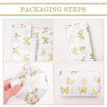 Miniatyrbild 4 av 5: 60 st Butterfly Tissue Paper Sheets för presentdekorationer