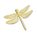 Miniatyrbillede 1 af 4: 6 stk. Dragonfly Servietringe Guld DIY Hotel Bryllup Banket Bordvisning Metal Servietspænde Jul