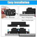 Miniatyrbillede 2 af 4: 2 stk. 12V USB-stikkontakt, dobbelt hurtigopladning 3.0 12V stikkontakt USB-oplader & Pd Type-c (USB C), 12V 24V USB-oplader vandtæt strømstikadapter billader