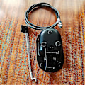 Miniatyrbillede 4 af 5: Alloy Håndtag + Kabel Sofa Recliner Stol Sofa Udløsningsgreb Udløser Udskiftningsdele-