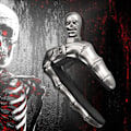 Miniatyrbild 3 av 5: Gitarr Capo Skull Capo För Akustisk Elgitarr Skelett Huvud Ukulele Capo För Banjo Mandolin B