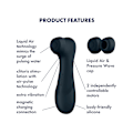 Pikkukuva 2 / 8: Satisfyer: Pro 2 Generation 3, Double AirPulse -vibraattori Black ABS plastic, Silicone